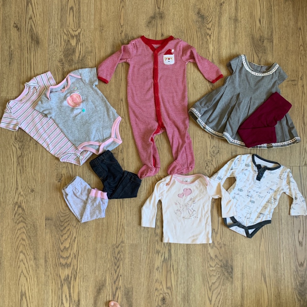 🌈Baby Bundle! Carter’6-9 Shirts | Pants | Dress